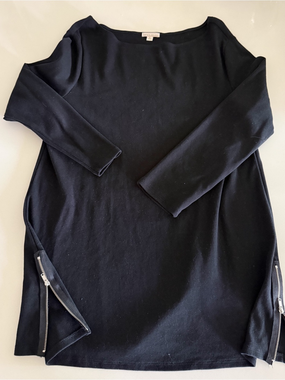 GAP Black Maternity Top with Boatneck